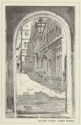 Corte Mitre, Fleet Street